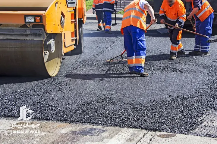 اجرای آسفالت کاری و زیرسازی معابر