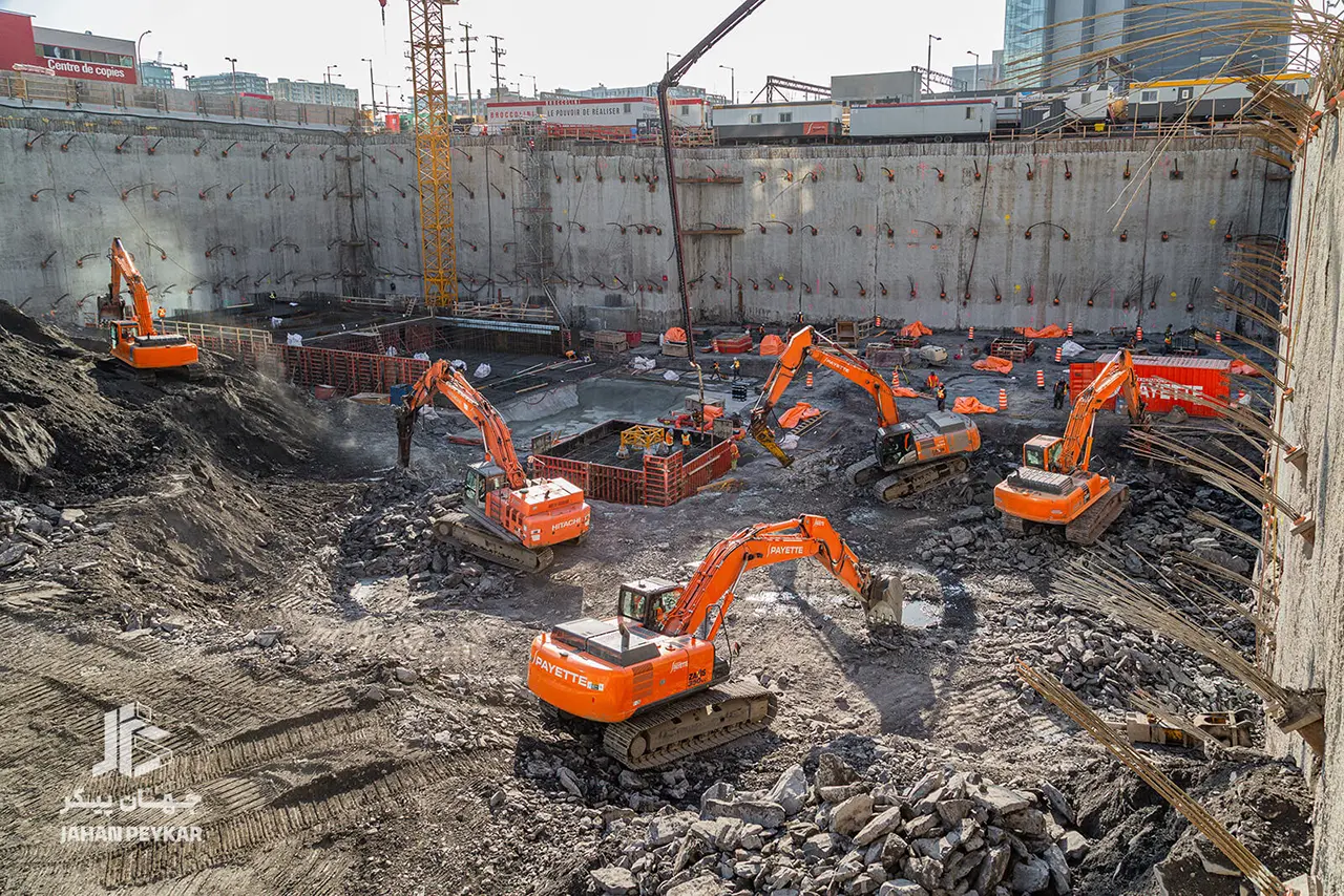 خاکبرداری و گودبرداری ایمن