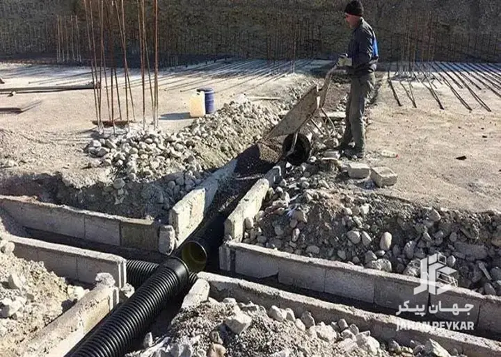 سیستم زهکشی و دفع آب های سطحی