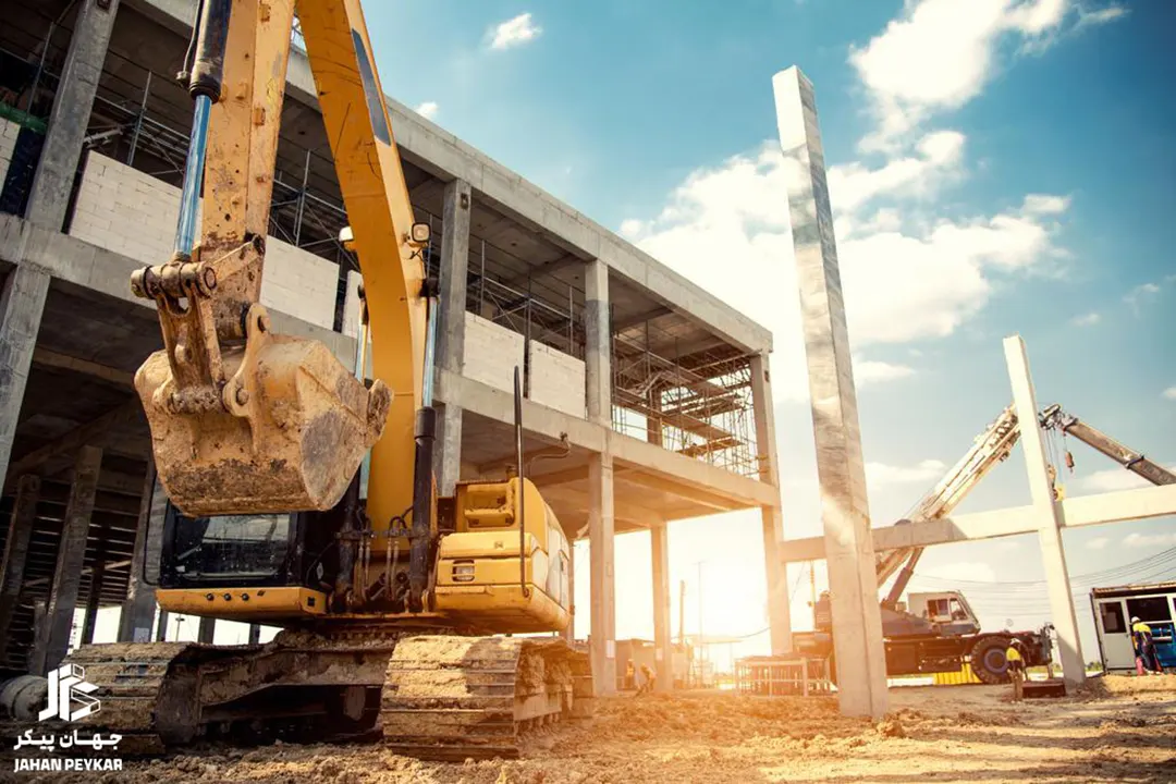 مراحل اجرایی ساخت سوله