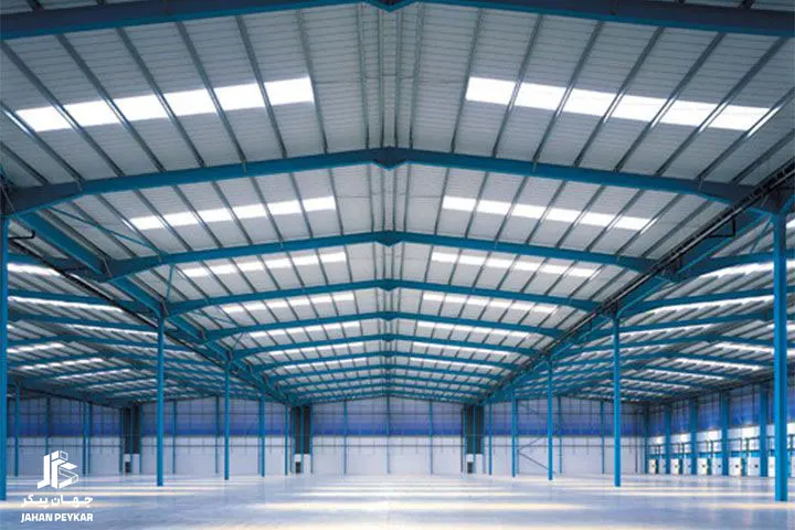 مراحل اجرایی ساخت سوله