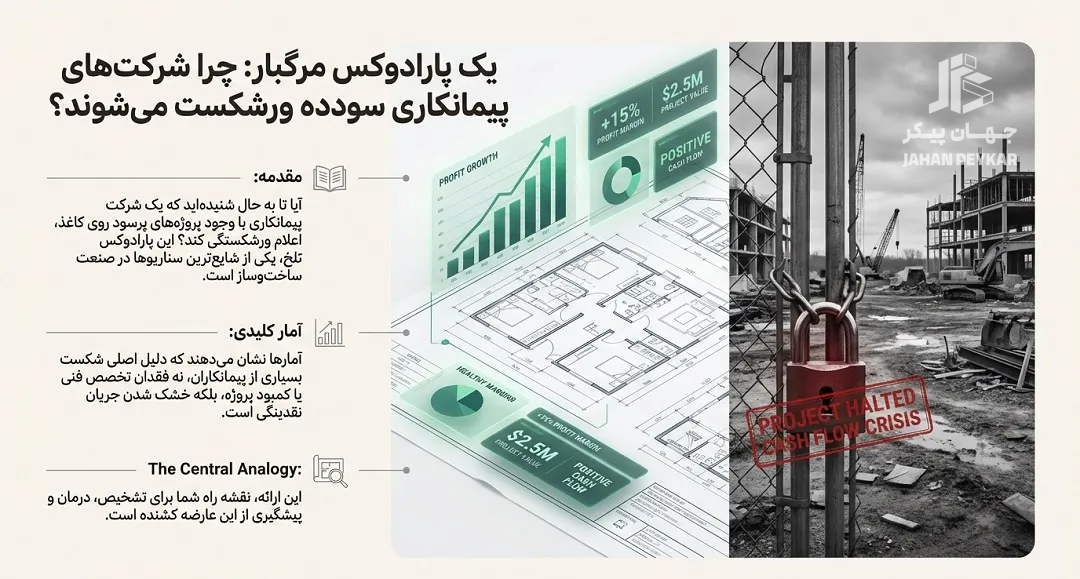 ورشکستگی شرکتهای پیمانکاری سودده