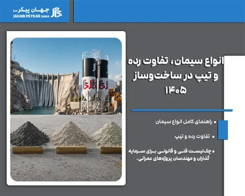 انواع سیمان